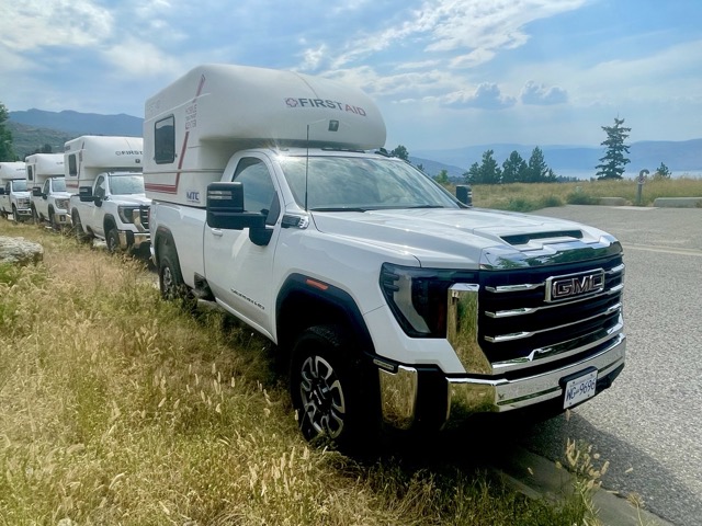 Vital Safety fleet vehicles